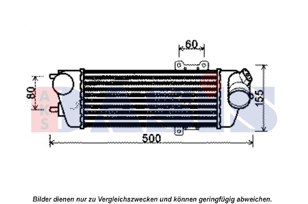 AKS DASIS Kompressoriõhu radiaator 567006N
